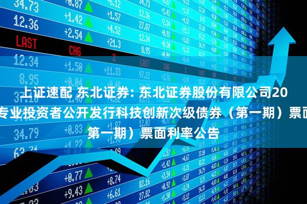 上证速配 东北证券: 东北证券股份有限公司2025年面向专业投资者公开发行科技创新次级债券（第一期）票面利率公告